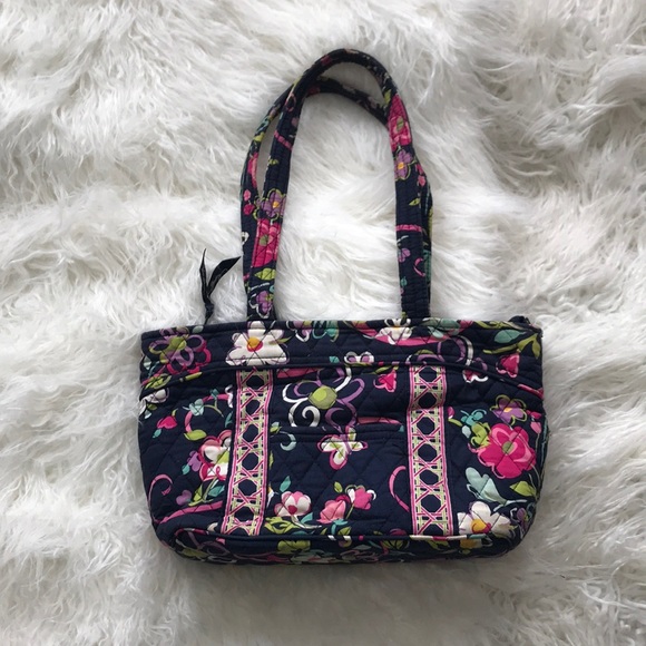 Vera Bradley Handbags - VERA BRADLEY BLUE FLORAL PURSE
